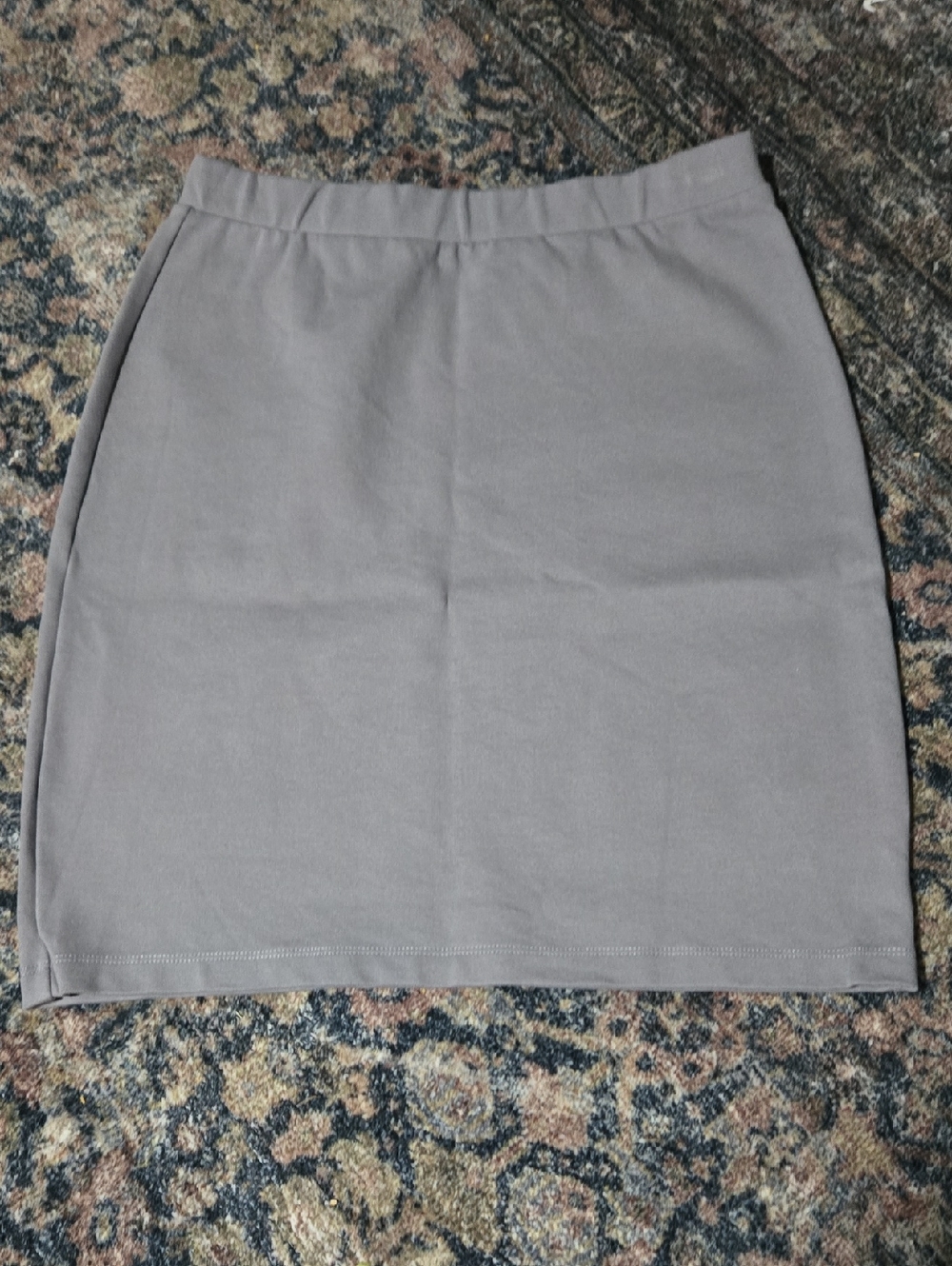 Everyday Grey Pencil Skirt